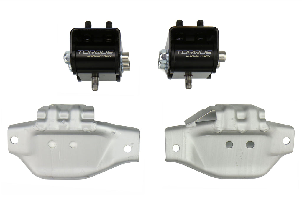Torque Solution Engine Mounts w/ Mount Plates - 2002-2014 Subaru WRX / 2004-2021 STI