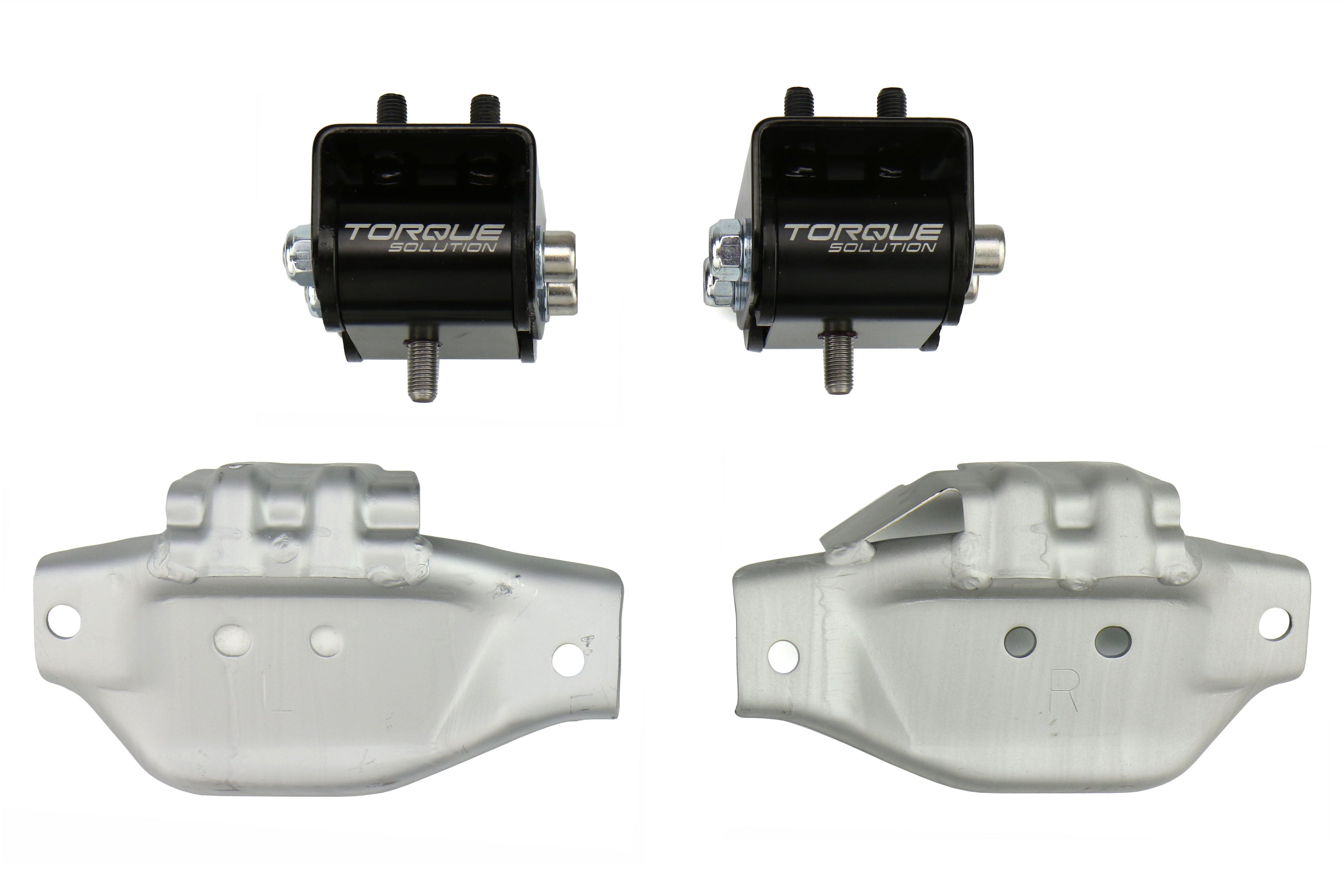 Torque Solution Engine Mounts w/ Mount Plates - 2002-2014 Subaru WRX / 2004-2021 STI