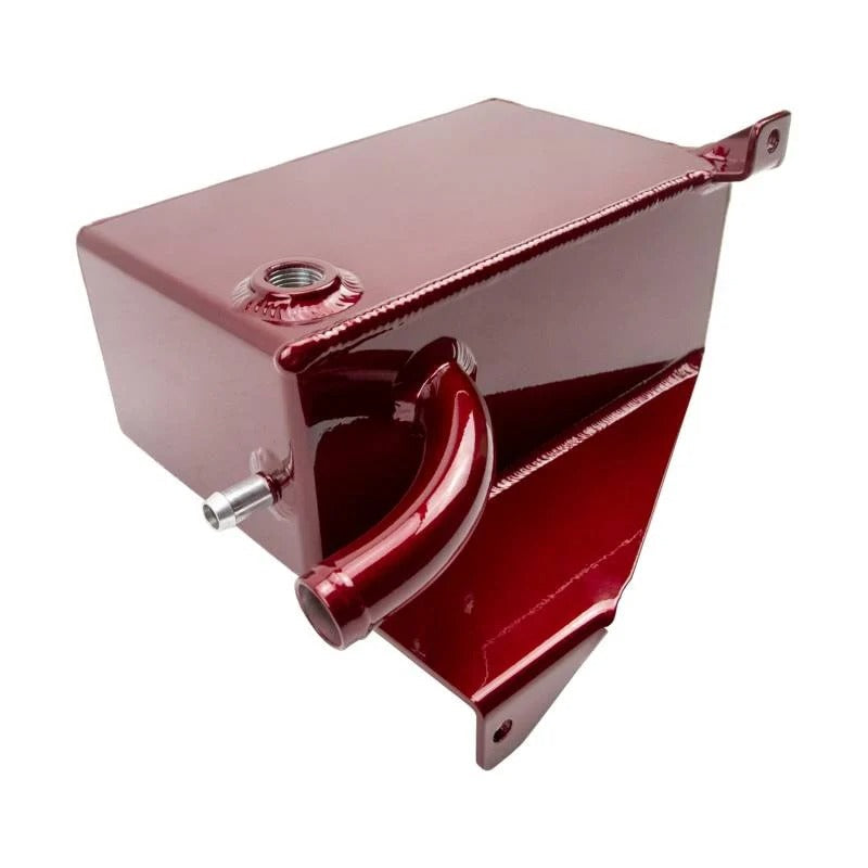Wehrli 07.5-10 GM Duramax LMM OEM Placement Coolant Tank - Chevy Orange
