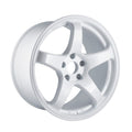Enkei PF05 17x9 5x114.3 40mm Offset 75mm Bore White Wheel - 2005-2007 Subaru STI