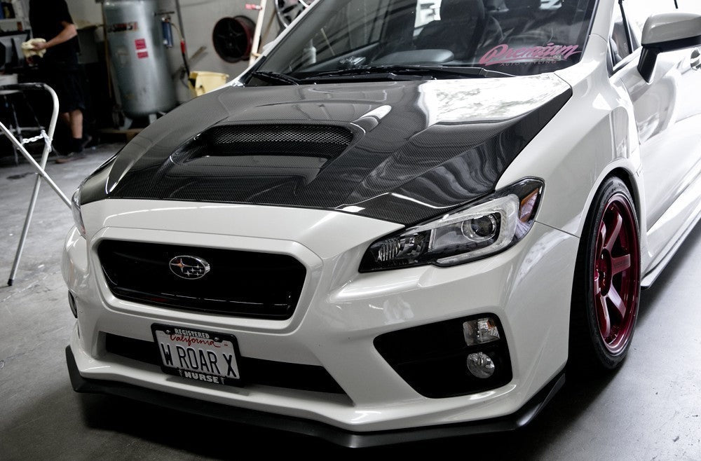 Seibon Carbon Fiber OE Style Hood - 2015-2021 Subaru WRX / STI