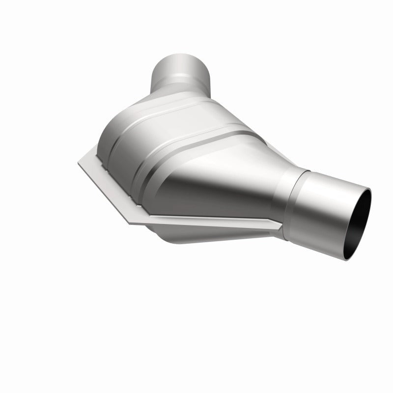 MagnaFlow Universal Catalytic Converter - 2.00in Angled In/Out Front - CARB Compliant