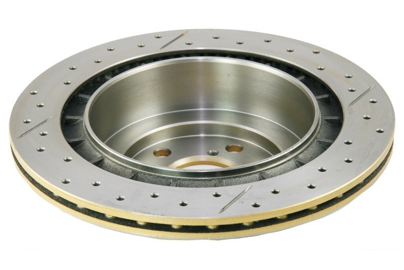 DBA Street Series Drilled & Slotted Rear Rotor - 2006-2007 Subaru WRX / 2005-2008 Subaru Legacy GT
