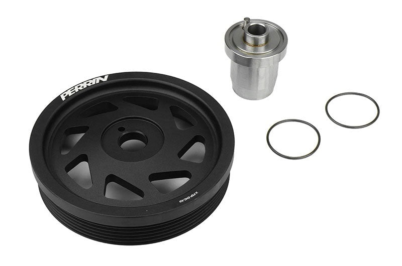 PERRIN Lightweight Crank Pulley for FA/FB Engines with Small Hub - Subaru Models (inc. 2017-2021 Crosstrek / 2019-2021 Forester)