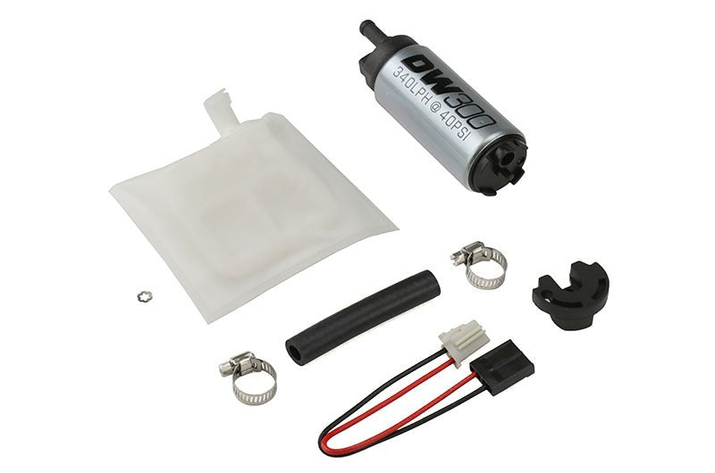 DeatschWerks DW300 Series Fuel Pump w/ Install Kit - 2002-2007 Subaru WRX / STI