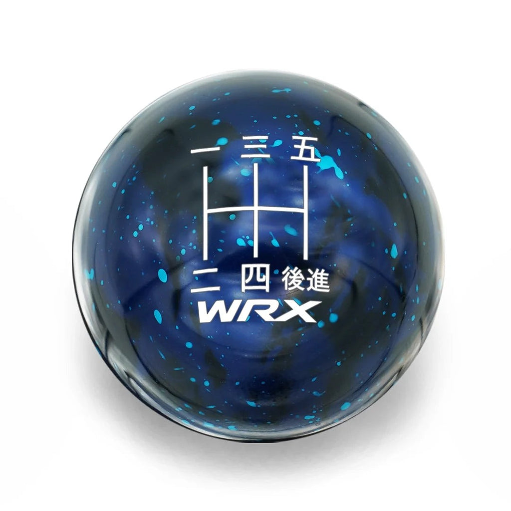 Billetworkz Cosmic Space Shift Knob - 5 Speed WRX Japanese Engraving - Subaru WRX