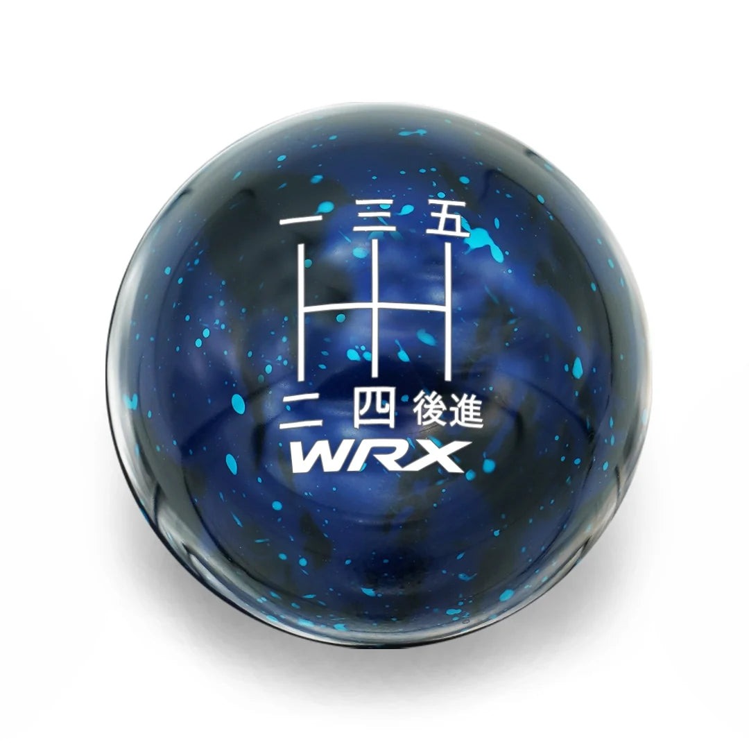 Billetworkz Cosmic Space Shift Knob - 5 Speed WRX Japanese Engraving - Subaru WRX