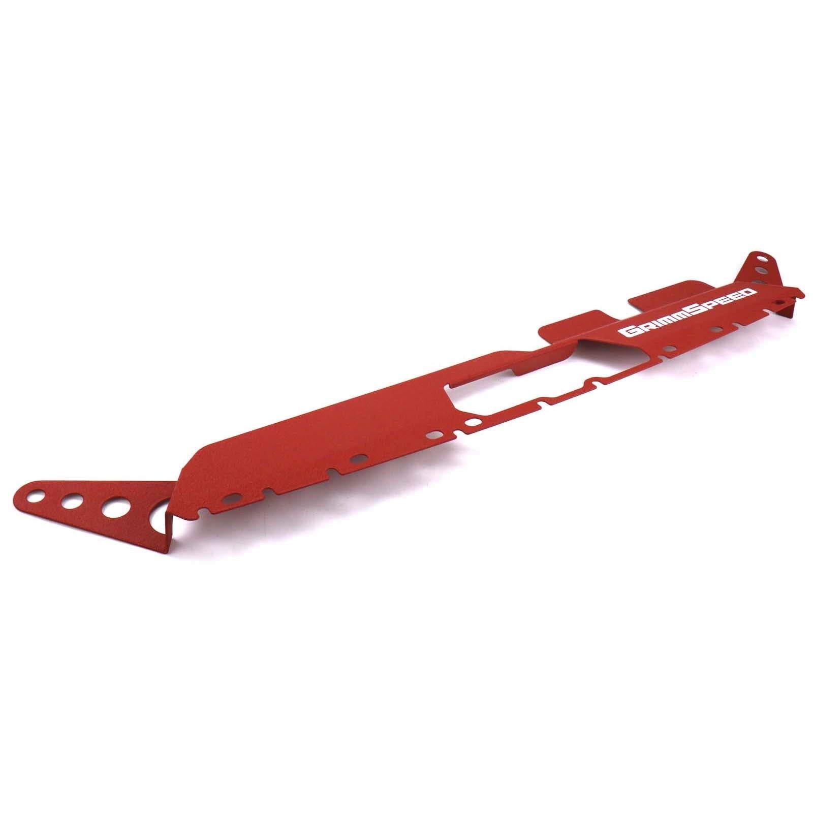 GrimmSpeed Radiator Shroud Red - 2015-2021 Subaru WRX/STI