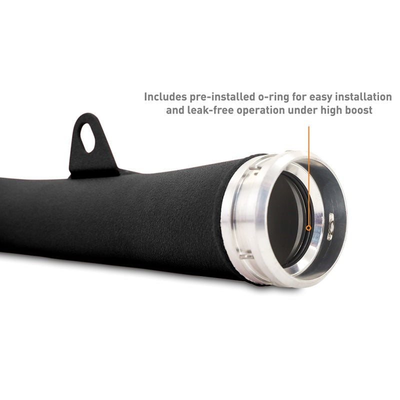 Mishimoto Charge Pipe Micro - Wrinkle Black - 2022-2026 Subaru WRX
