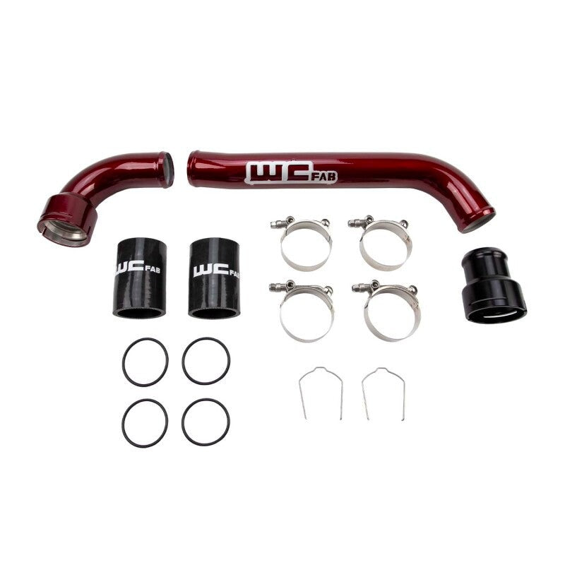 Wehrli 17-25 Ford Power Stroke 6.7L Upper Coolant Pipe Kit - Bengal Grey