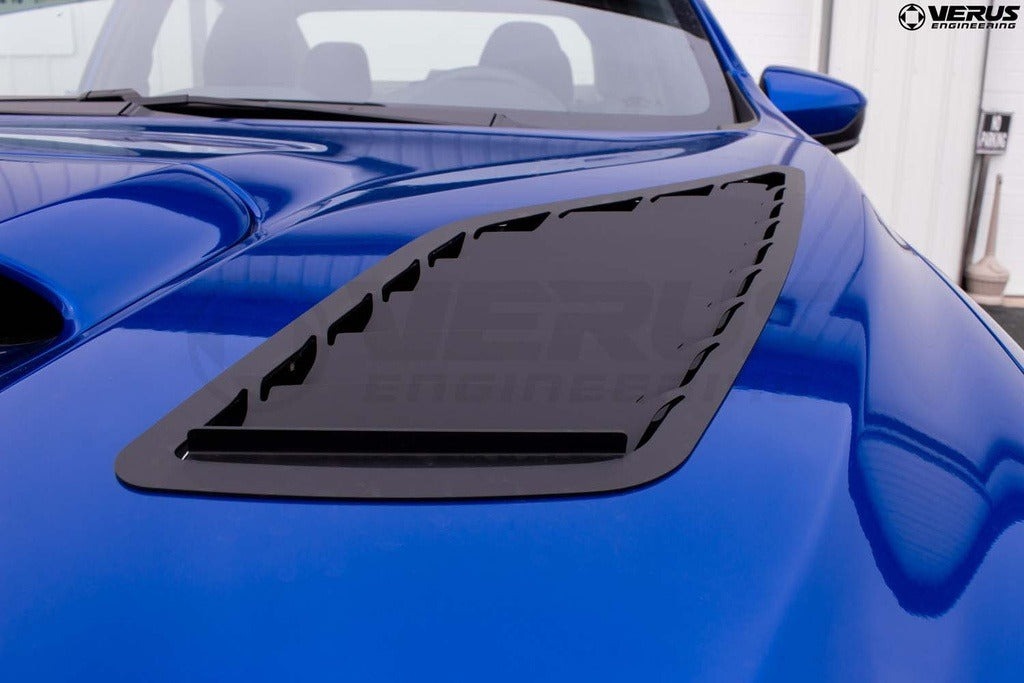 Verus Hood Louver Kit - Black - 2022-2024 Subaru WRX