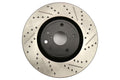 Stoptech Drilled and Slotted Rotor Single Front Left - 2005-2017 Subaru STI