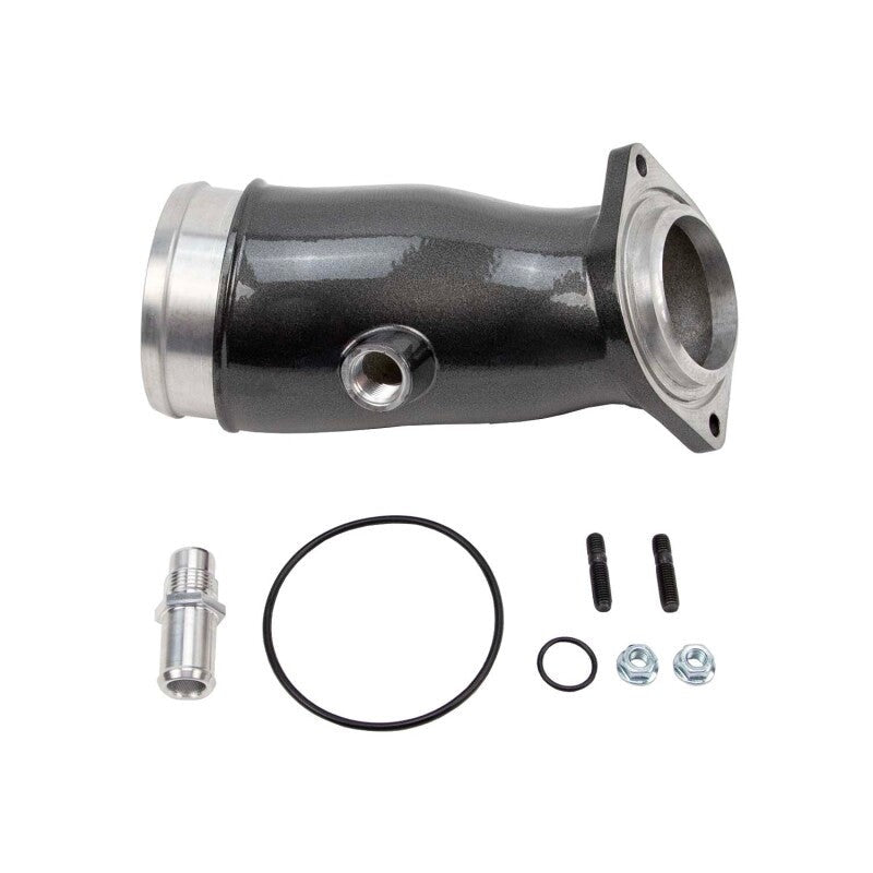 Wehrli 17-26 GM Duramax L5P High Flow Intake Horn - Flat Black