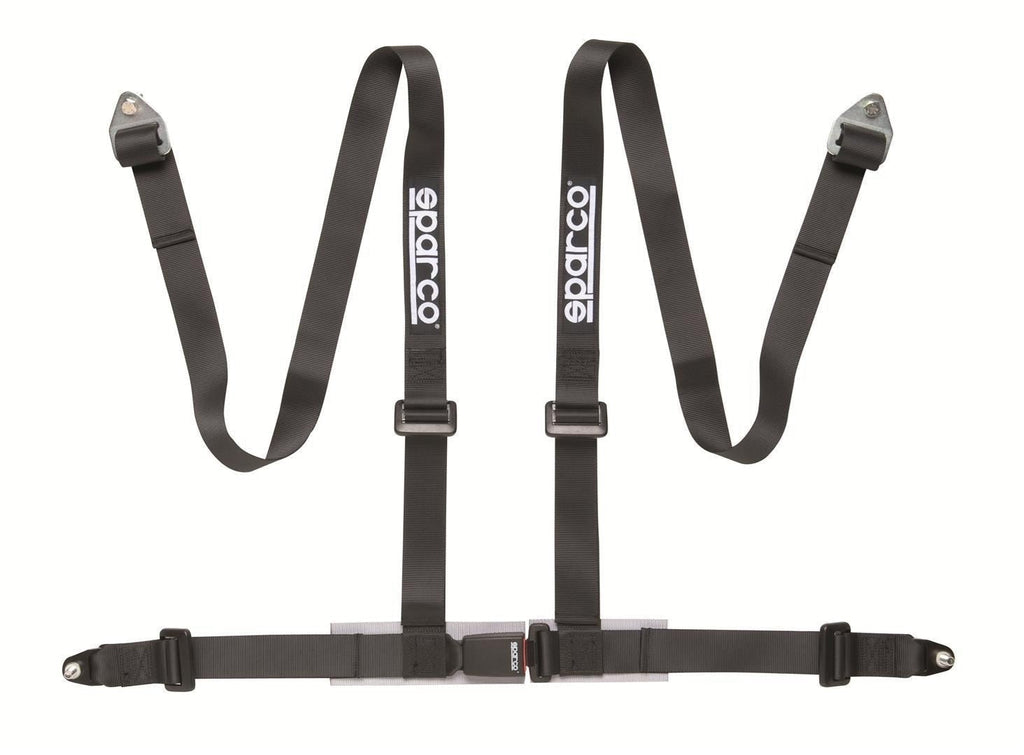 Sparco Belt 2 Inch 4-Point Bolt-In Harness Black - Universal