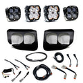 Baja Designs 20-22 Ford SD Squadron 2.0 SAE/Sport Dual Fog Pkt Kit w/Upfitter (Drv/Combo) - Clear