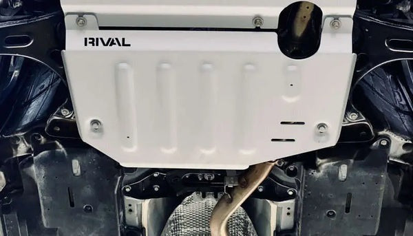 RIVAL Aluminum 1/4 Inch Skid Plate (Transmission) - 2019-2024 Subaru Forester / 2020-2024 Outback