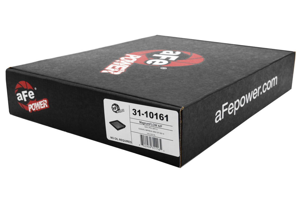aFe Direct Fit Magnum Pro Dry S Performance Air Filter - Subaru Models (inc. 2008-2021 WRX / 2008-2018 STI)