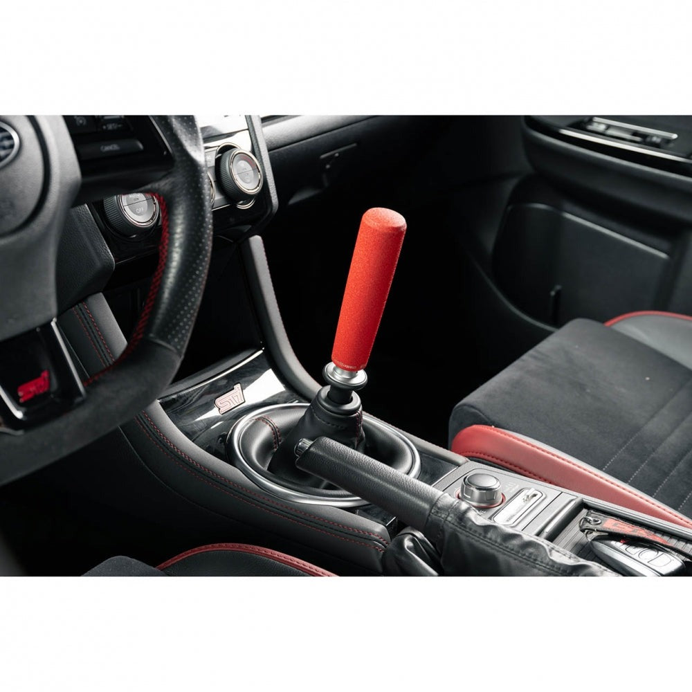 GrimmSpeed Tallboy Shift Knob (M12x1.25) - Aluminum Red - Universal