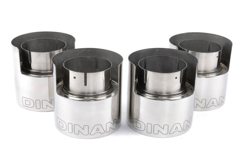 Dinan 21-27 BMW M3/M4 (G80/G82/G83) Valved Axleback Exhaust System - Polished Tips