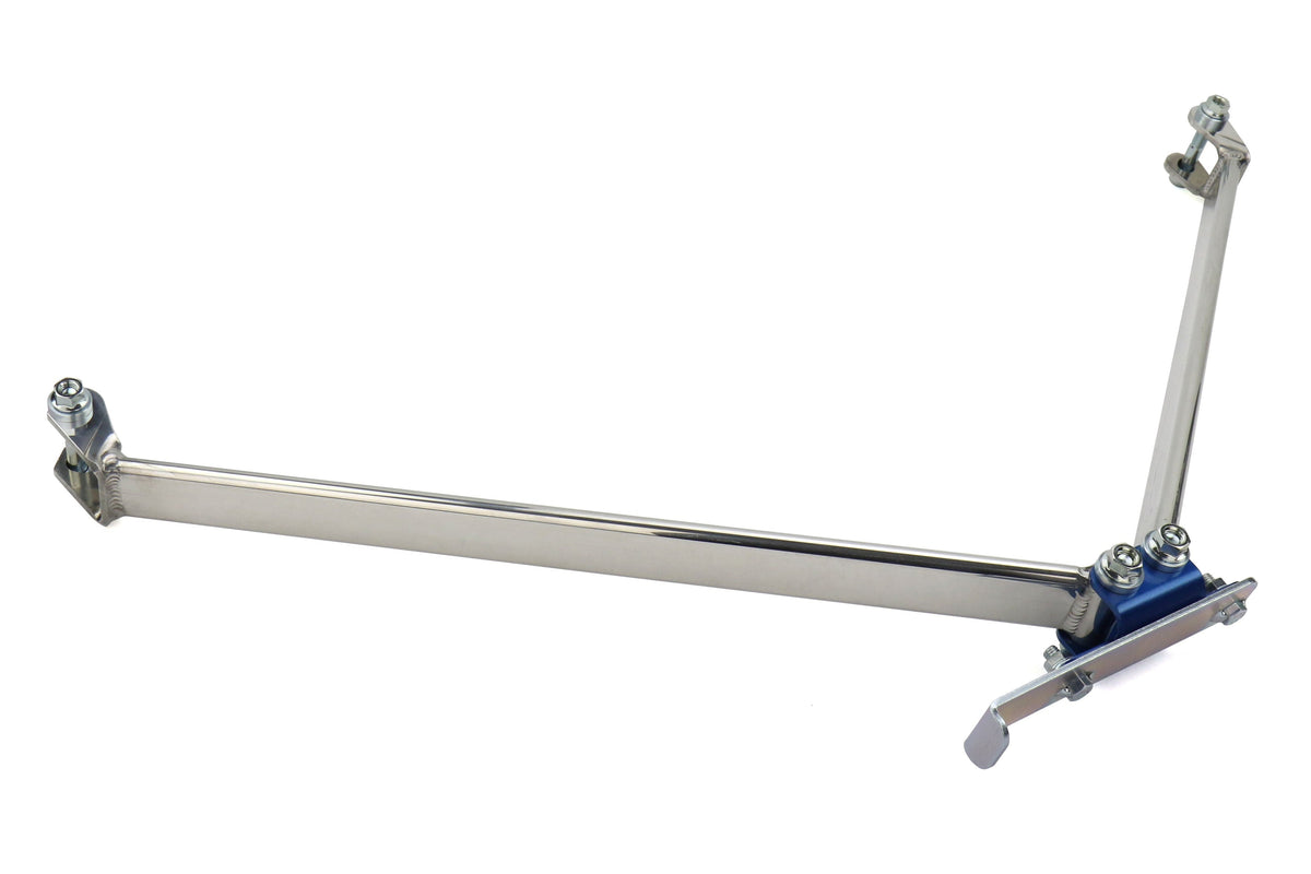 Cusco Type OS Rear Add-On V-Brace - 2002–2007 Subaru WRX / 2004–2007 Subaru WRX STI / 1998–2001 Subaru Impreza 2.5 RS (Cannot Be Used w/o 666 541 A)