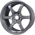 Gram Lights 57DR 18x8.5 +37 5x114.3 - Glossy Gray (Single Wheel)
