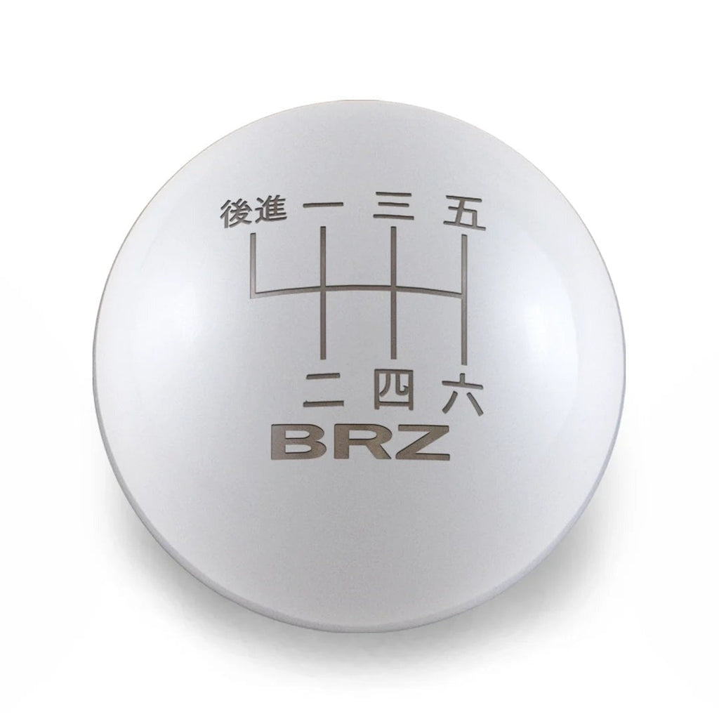 Billetworkz Weighted Shift Knob - 6 Speed BRZ Japanese Engraving - BRZ / FR-S / 86 2013-2021