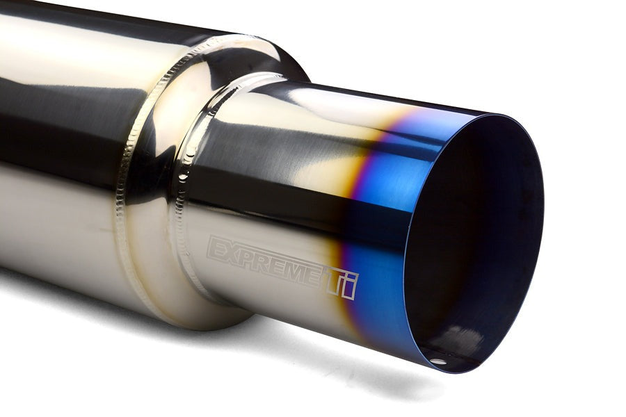 Tomei Expreme Ti Full Titanium Catback Exhaust - Burnt Tip - 2011-2014 Subaru WRX / STI / 2015-2021 WRX Sedan / STI Sedan