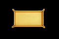Akrapovic Leather Desk Valet - Yellow - 801733