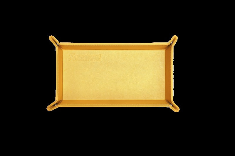Akrapovic Leather Desk Valet - Yellow - 801733