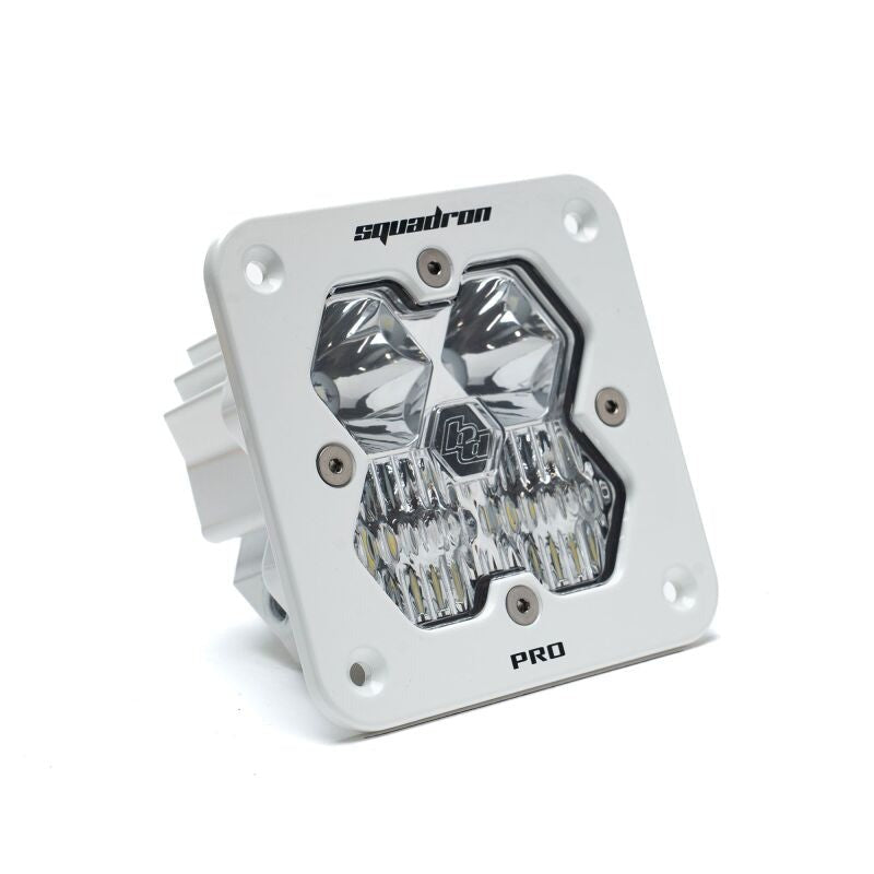 Baja Designs Squadron 2.0 Pro LED Driving/Combo (Flush Mount) - White Housing