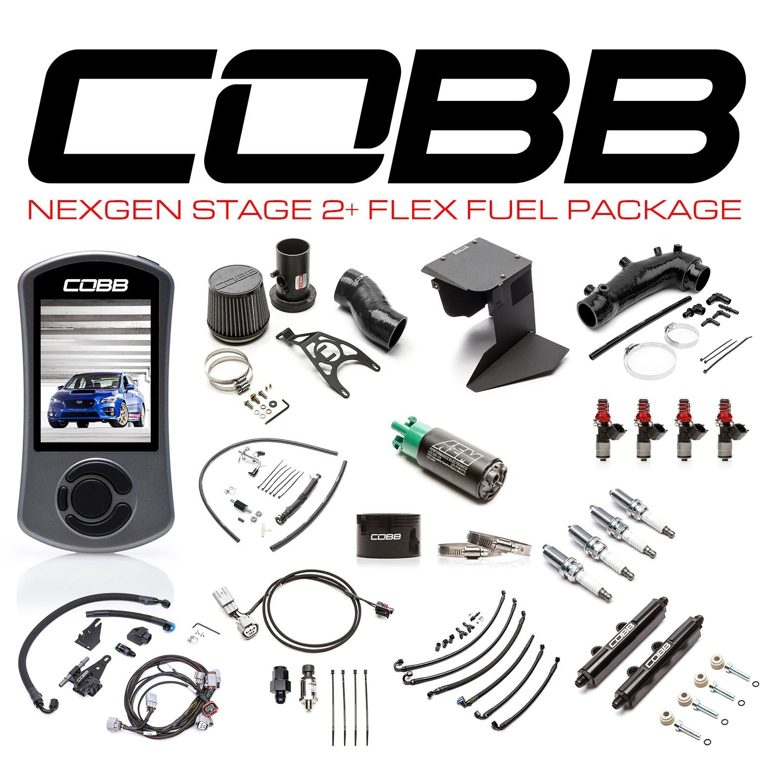 COBB Subaru NexGen Stage 2 + Flex Fuel Power Package - 2015-2018 Subaru STI