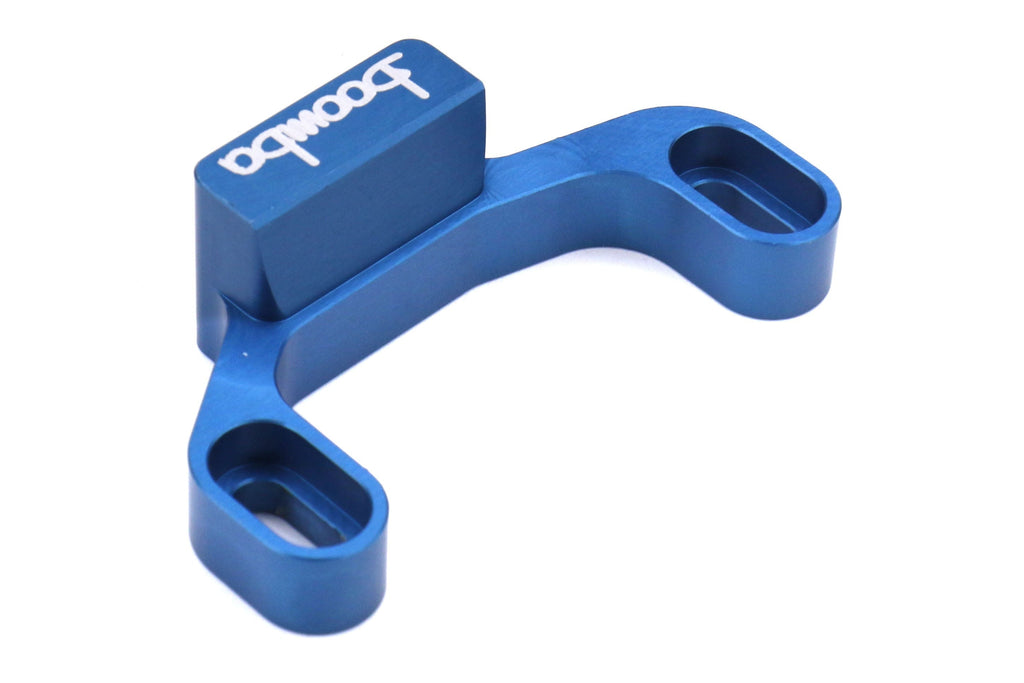 Boomba Racing Adjustable Shifter Stop - Blue - 2015-2021 Subaru WRX