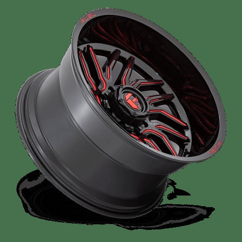 D808 20X9 5X150 G-BLK MILL-RT 1MM