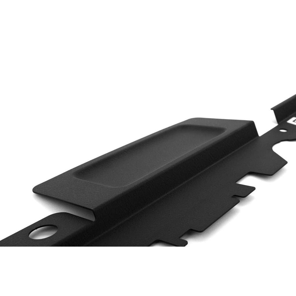 GrimmSpeed Radiator Shroud w/ Tool Tray Black - 2005-2009 Subaru Legacy / 2005-2007 Outback