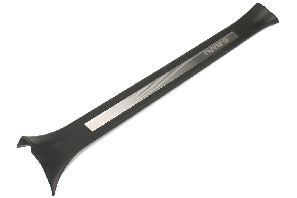 Subaru Silver Etched Door Sills - 2015-2021 Subaru WRX / STI