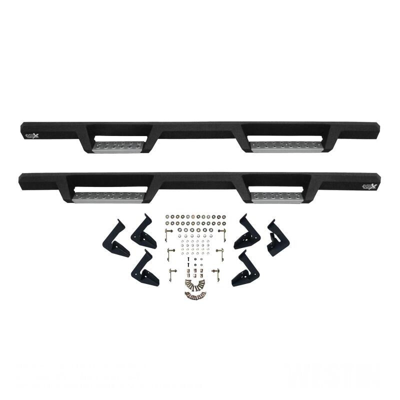 Westin 09-14 Ford F-150 Supercrew HDX Stainless Drop Nerf Step Bars - Tex. Blk