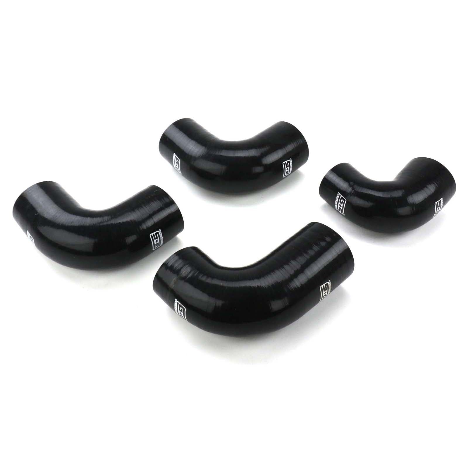 GrimmSpeed Front Mount Intercooler Piping Kit Black - 2008-2014 Subaru STI