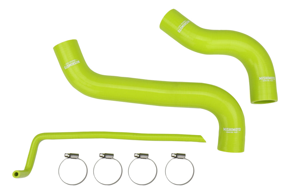 Mishimoto Radiator Hose Kit Neon Yellow - 2015-2021 Subaru WRX