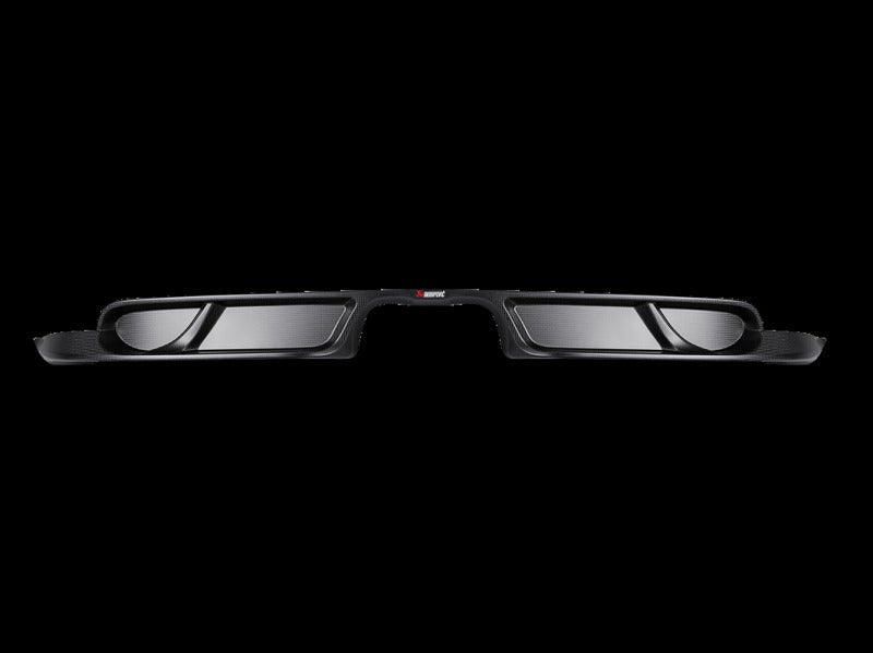 Akrapovic Rear Carbon Fiber Diffuser Matte for 2014-2017 Porsche 911 GT3 (991) - DI-PO/CA/1