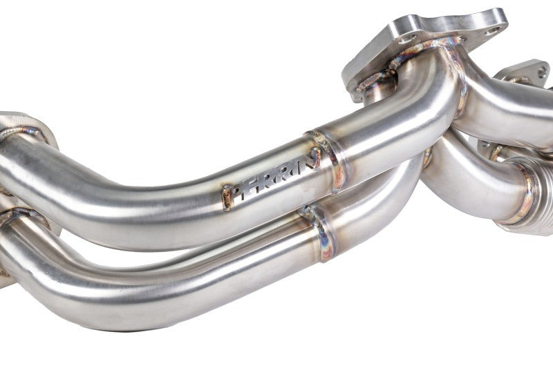 PERRIN Equal Length Header - Brushed SS - 2022-2026 Subaru WRX / 2020-2025 Outback XT / Legacy XT / 2019-2026 Ascent