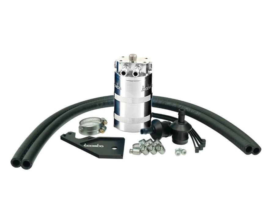 Boomba Racing Stage 2 Catch Can Kit - NATURAL - 2022-2024 Subaru WRX