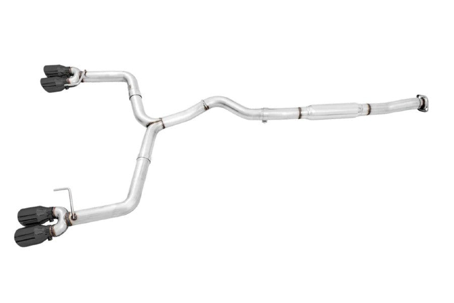 AWE Track Edition Cat-Back Exhaust (Diamond Black Tips) - 2022-2024 Subaru WRX