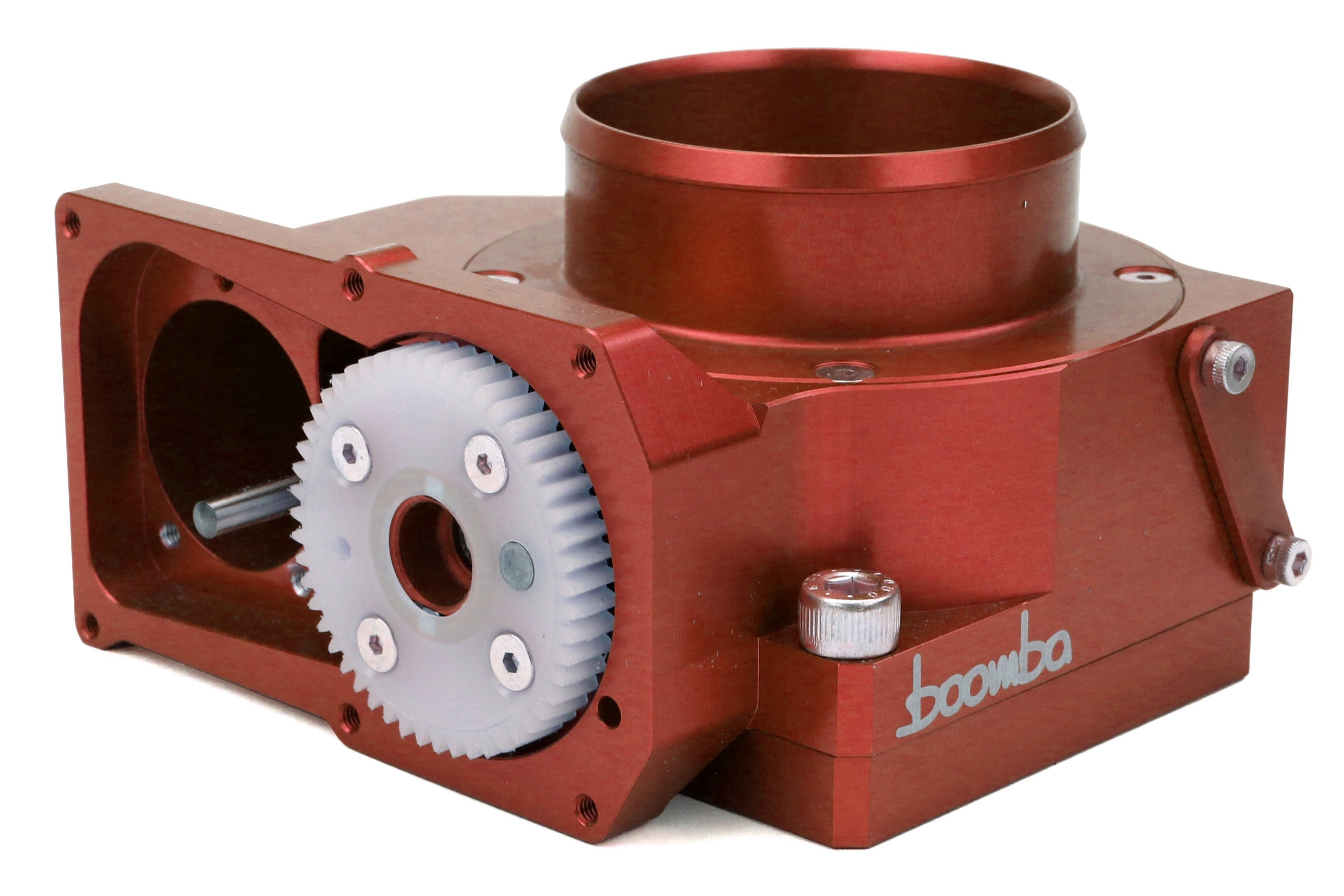 Boomba Racing 75mm DBW Throttle Body (Red) - 2004-2021 Subaru STI