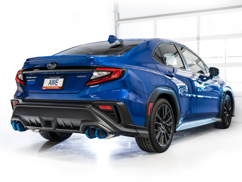 AWE Tuning Track Edition Catback Exhaust for 2022-2026 Subaru WRX - 3020-49979