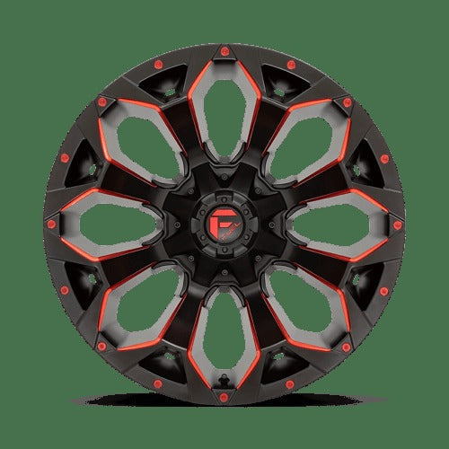 D787 17X9 6X135/5.5 M-BLK RD-MILL -12MM