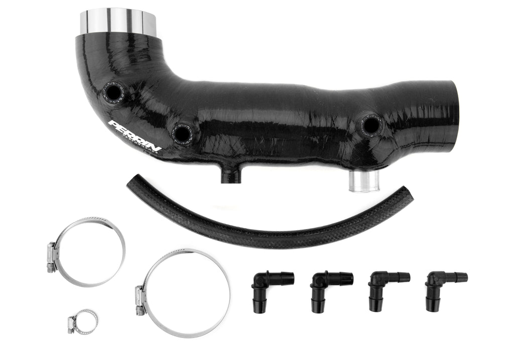 PERRIN 2.4in Turbo Inlet Hose (Black) - 2002-2014 Subaru WRX / 2004-2021 STI / 2004-2013 Forester XT / 2005-2009 Legacy GT / Outback XT