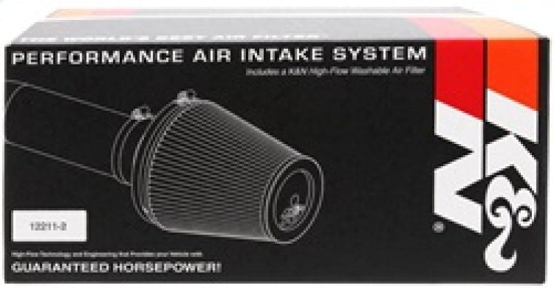 K&N Red Typhoon Short Ram Intake - 2008-2014 Subaru WRX / 2008-2014 STI