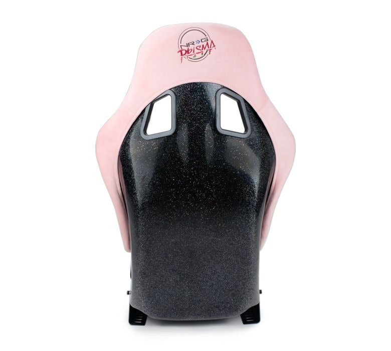 NRG Innovations FRP PRISMA Medium Competition Seat Vegan Alcantara Pink - Universal