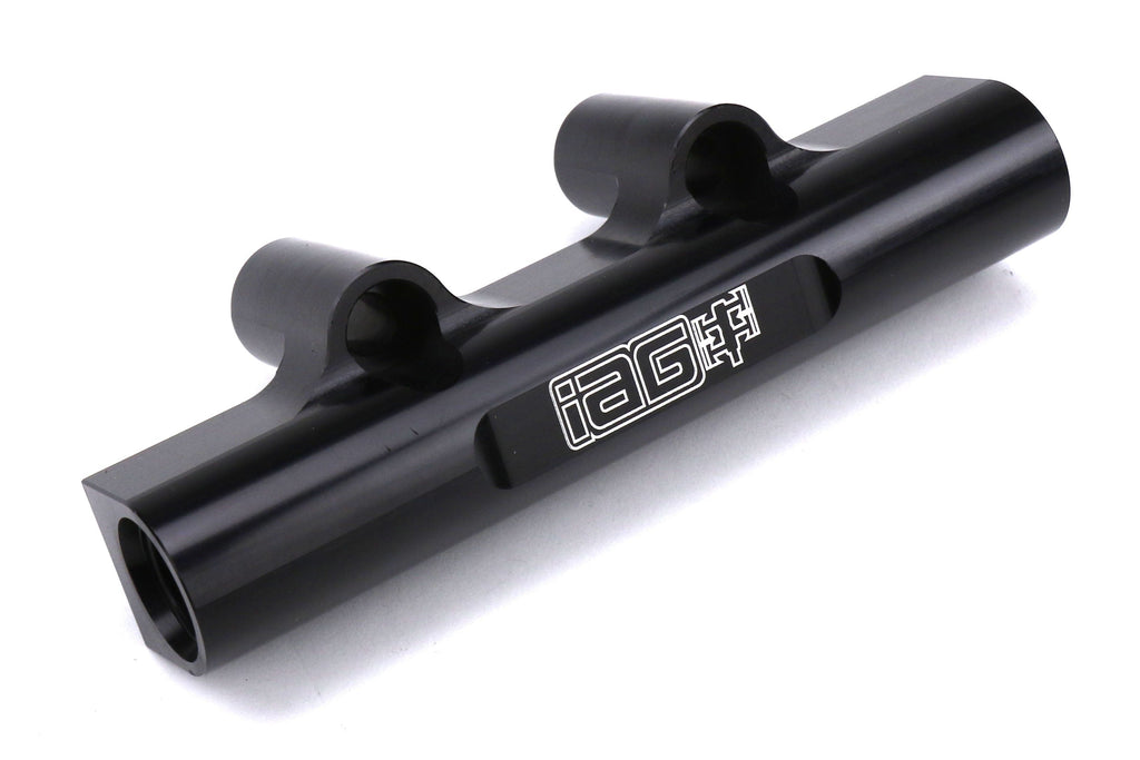 IAG Side Feed To Top Feed Fuel Rail Conversion Kit Black - Subaru Models (inc. 2004-2006 STI)