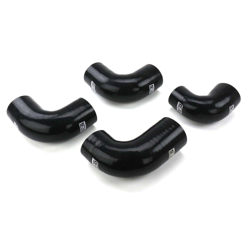 GrimmSpeed Front Mount Intercooler Piping Kit Black - 2008-2014 Subaru STI